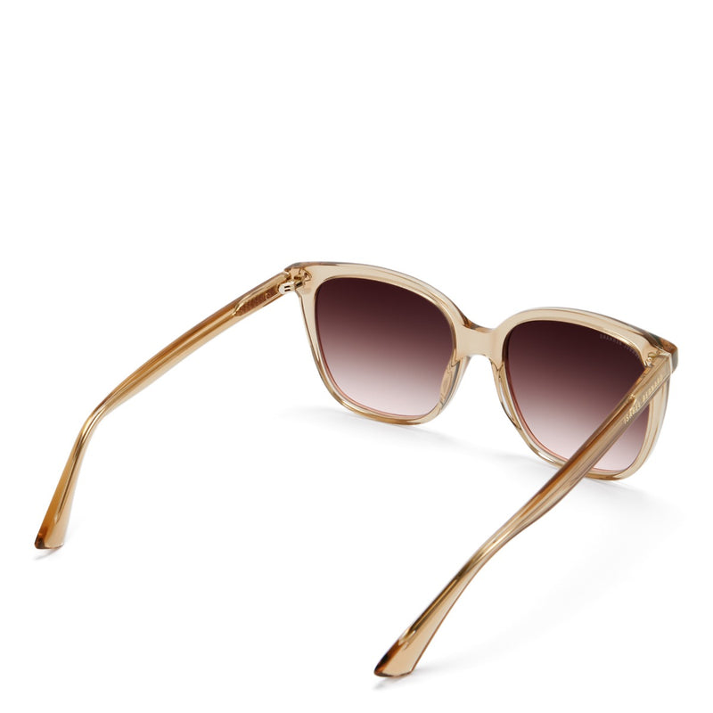 Isabel Bernard La Villette Raison Transparant Beige Vierkante Zonnebril IB400007-02-14-zoom-