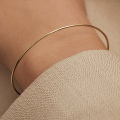 Isabel Bernard Cour d'Honneur Adora 14 Carat Golden Bangle IB320109