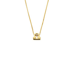 Isabel Bernard Étoiles d’Or Libra 14 Carat Gold Venetian Necklace With Horoscope IB340184