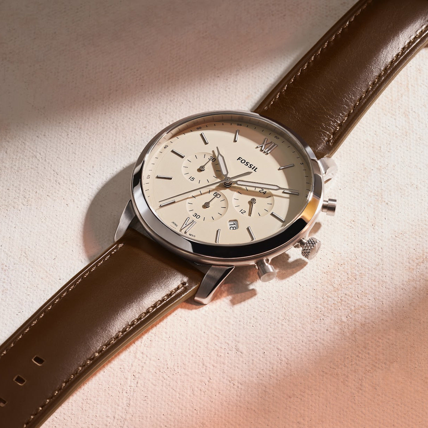 Fossil Neutra Chrono Brown Watch FS5380