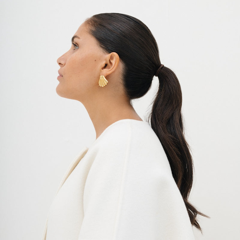 24Kae Gold Earrings 424107Y-zoom-