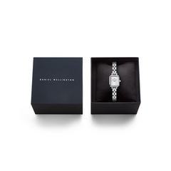 Daniel Wellington Petite & Quadro Mini Arch Silver Women's Watch DW00100844