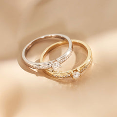 Isabel Bernard De la Paix Madeline 14 Carat Gold Ring | diamond 0.20 ct | IBD330016-48