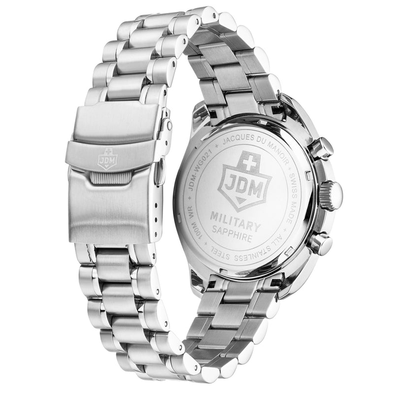 JDM Military Swiss Precision Black Men's Watch JDM-WG021-01-zoom-