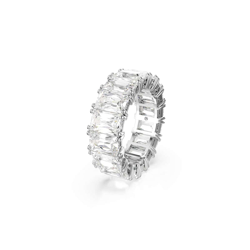 Swarovski Re Matrix Silver Coloured Ring 5709279-zoom-