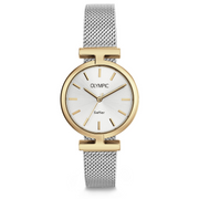 Olympic Horizon Gold and Silver Women's Watch OL90DDS001B