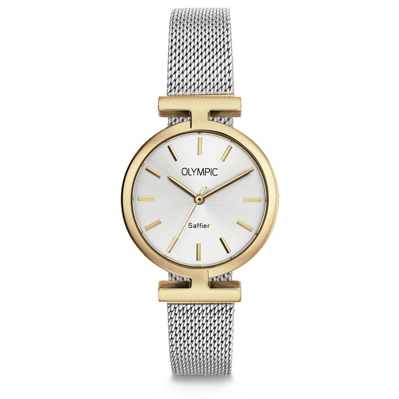 Olympic Horizon Gold and Silver Women's Watch OL90DDS001B-zoom-