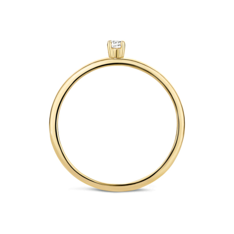 Blush 14 Carat Gold Ring 1200YZI/46 (size: 46)-zoom-