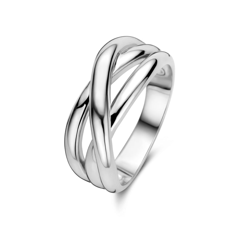 Parte Di Me Bibbiena Poppi Casentino 925 Sterling Silver Trinity Ring PDM33067-50-zoom-