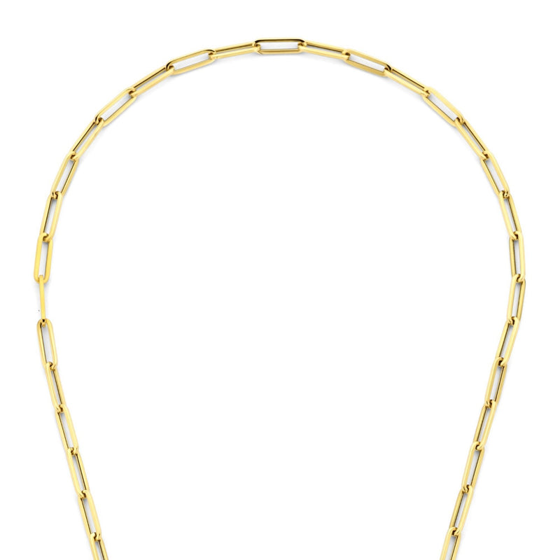 Isabel Bernard Cadeau d'Isabel 14 karat gold link necklace and link bracelet gift set IB90184-zoom-