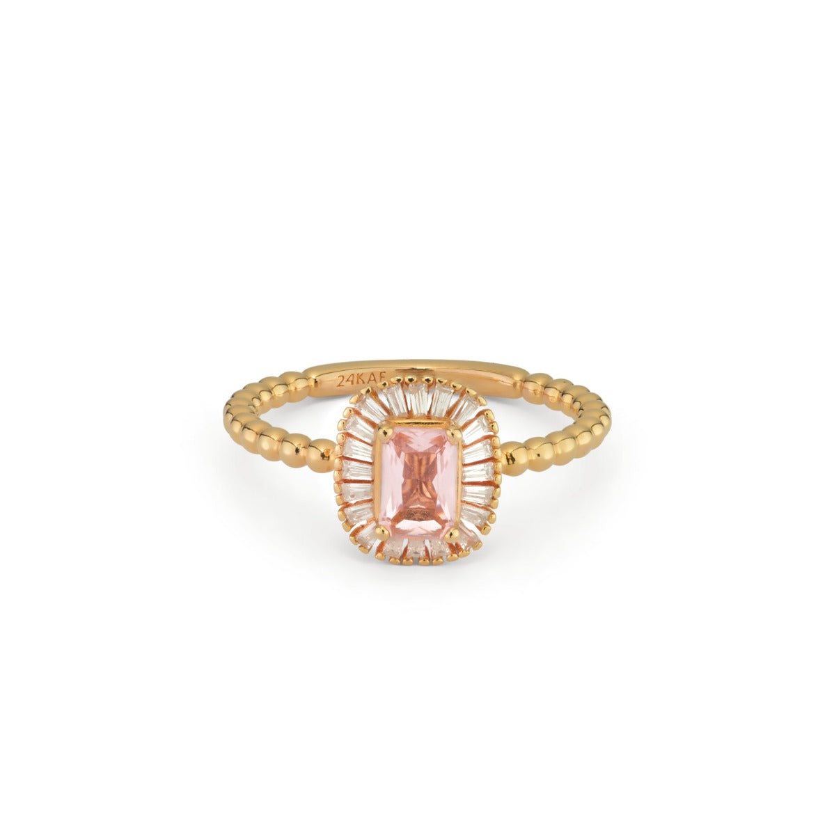 24Kae Gold Ring 12482Y/52