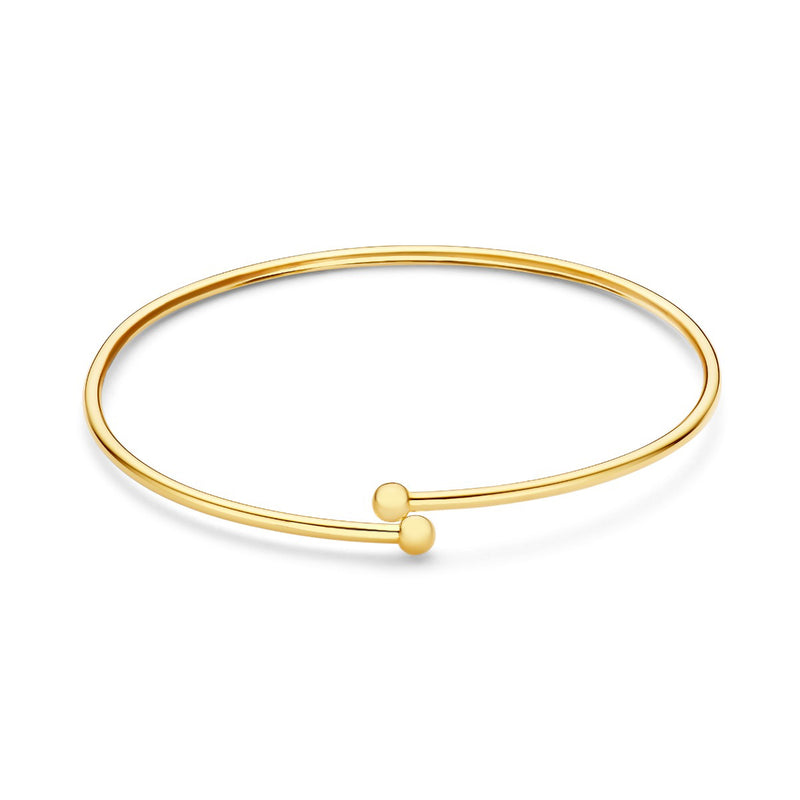 Isabel Bernard Monceau Mirell 14-carat gold bangle IB320135-zoom-