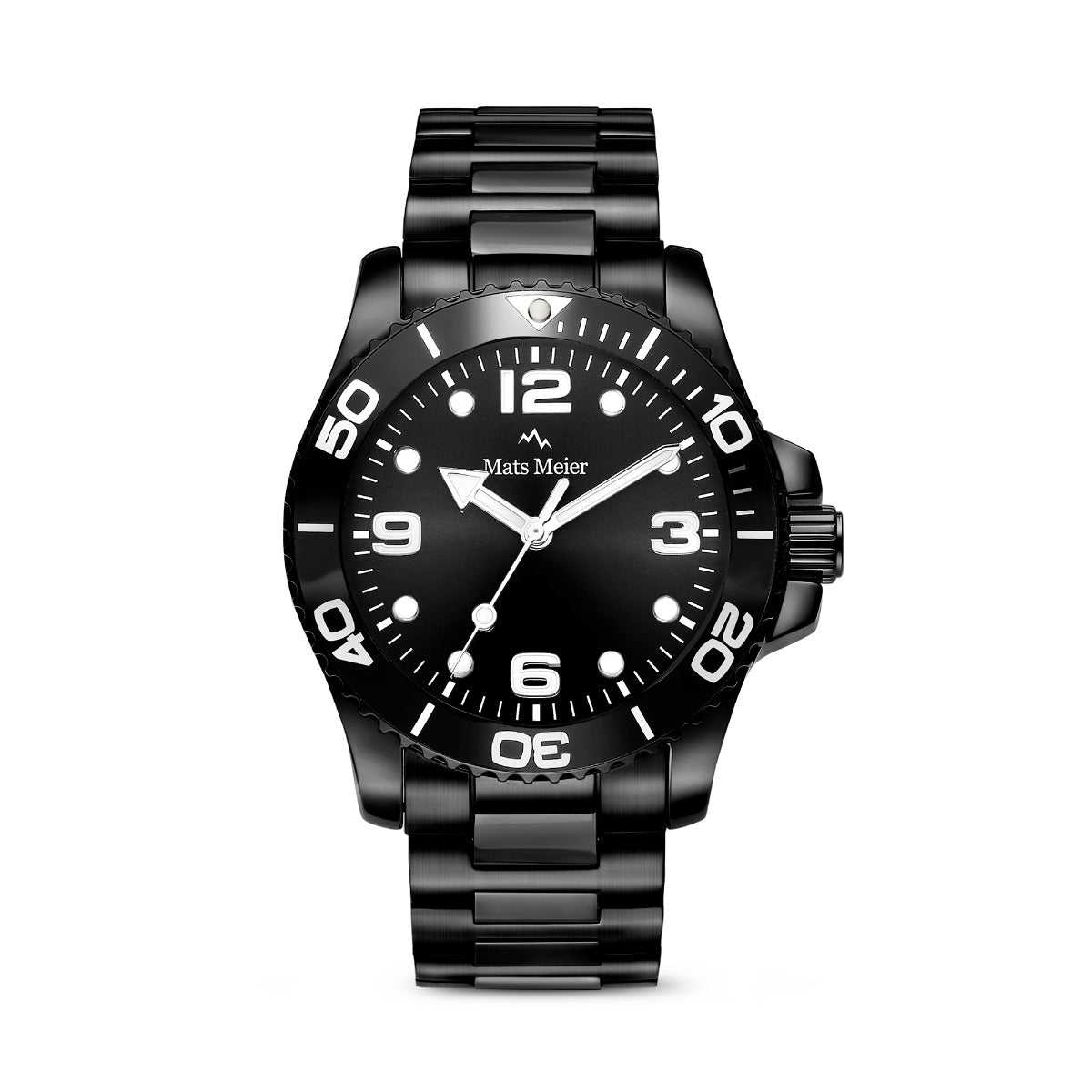 Mats Meier Ponte Dei Salti Men's Watch Black MM00523