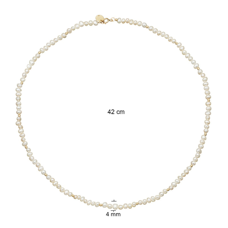 Jackie Gold 14 karat gold Necklace JKN24.408-zoom-