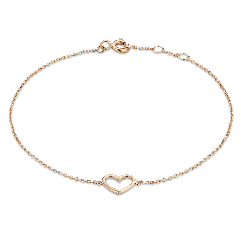 Isabel Bernard Cadeau d'Isabel 14 Carat Rosegold Necklace and Bracelet giftset IB90060-zoom-