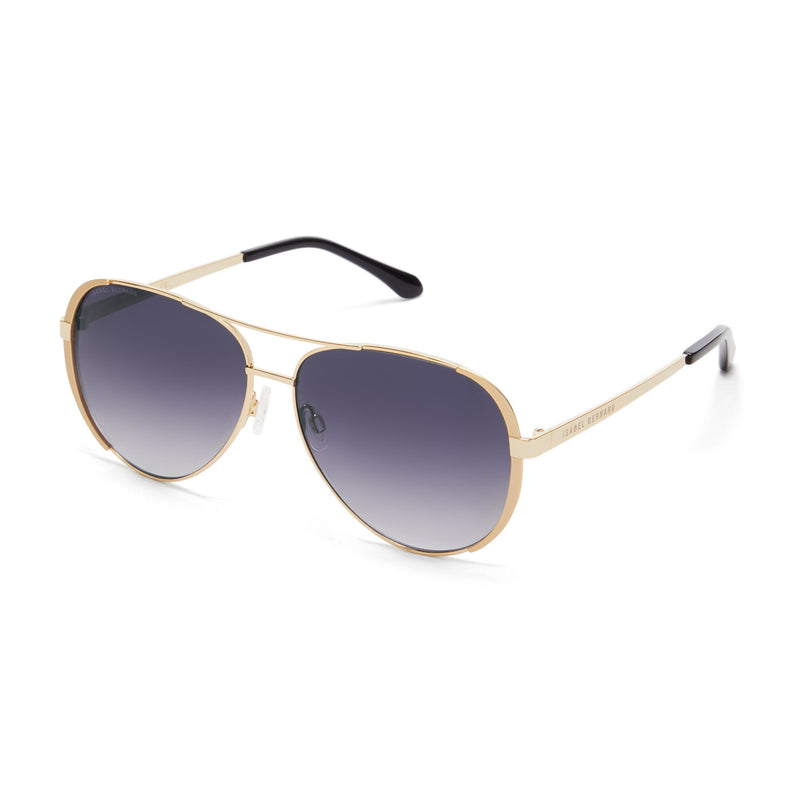 Isabel Bernard La Villette Ruby Gold-coloured Aviator Sunglasses IB400004-15-01-zoom-