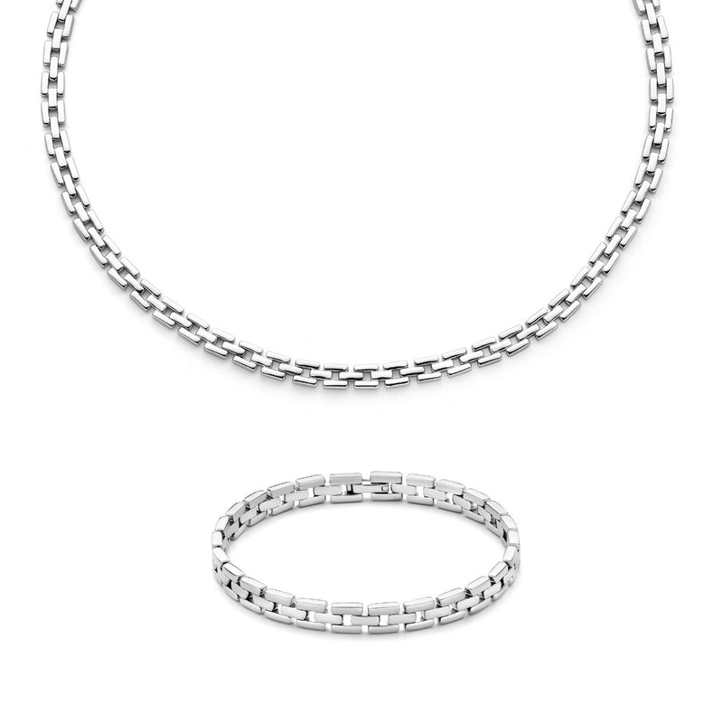 Parte Di Me Sorprendimi 925 Sterling Silver Necklace and Bracelet Giftset PDM90077-zoom-