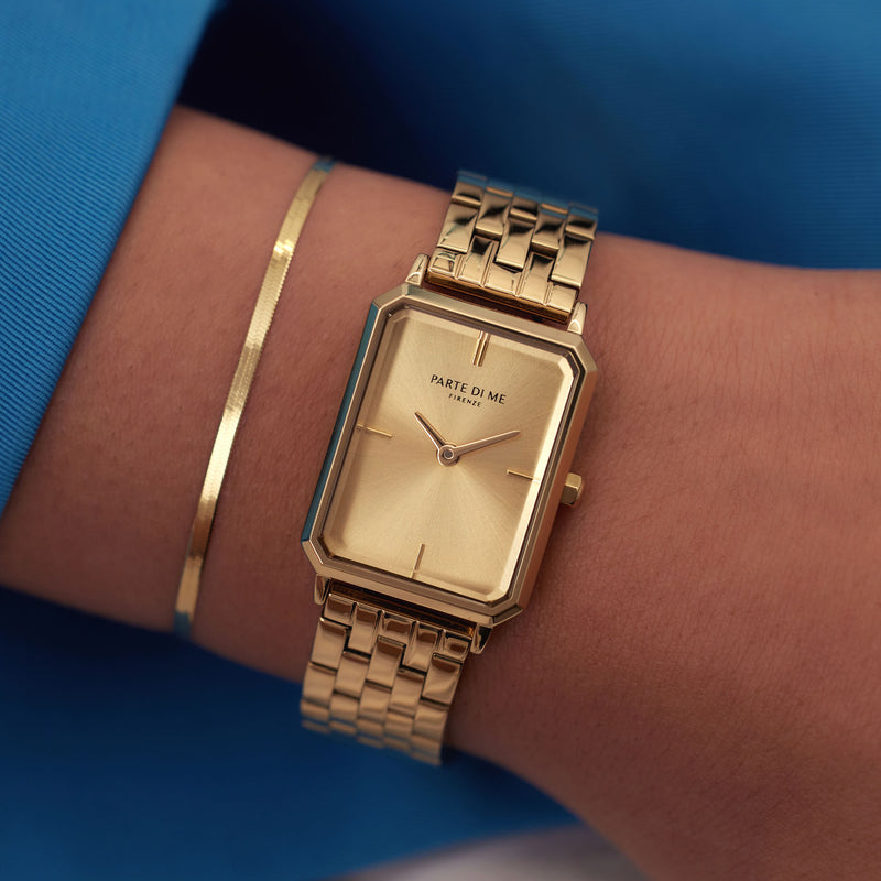 Parte Di Me Orologio Rechthoekig Women'sWatch Gold-coloured PDM09000-zoom-