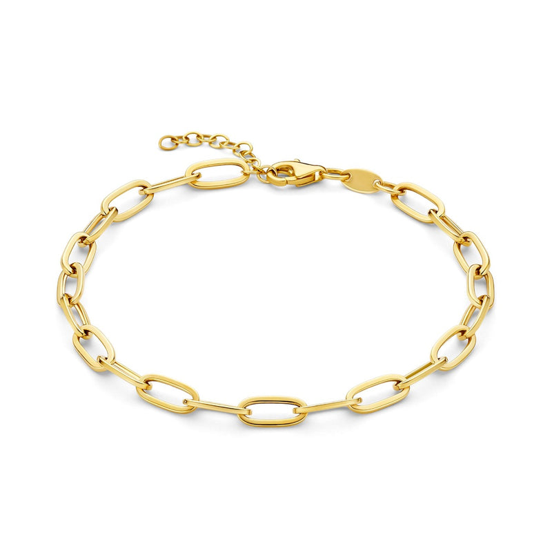 Beloro Jewels Della Spiga Elisa 9 Karat Gold Bracelet BO320040-zoom-