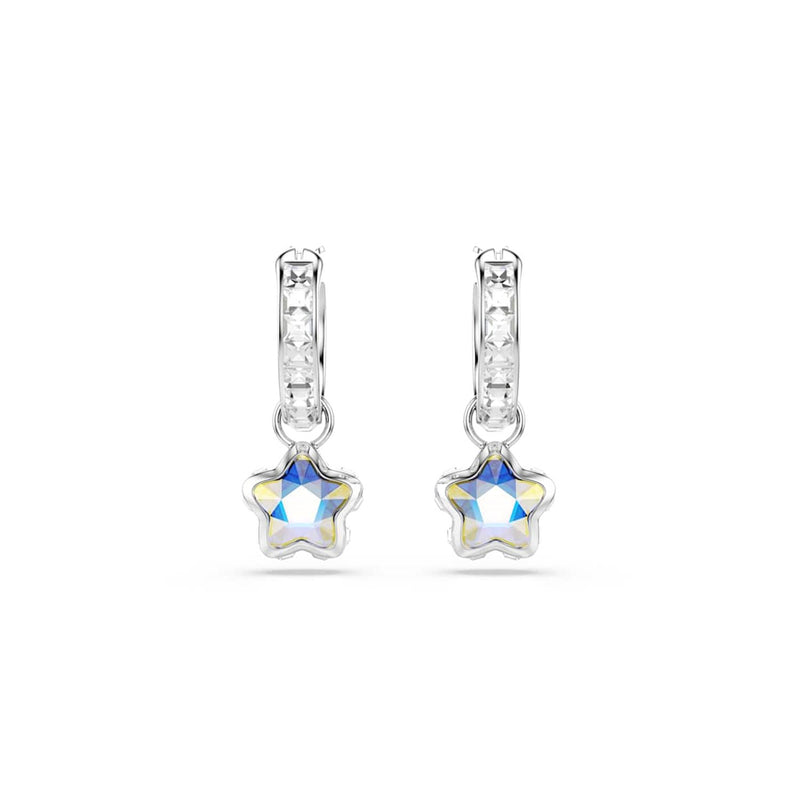 Swarovski Chroma Stars Silver-Tone Earrings 5754172-zoom-