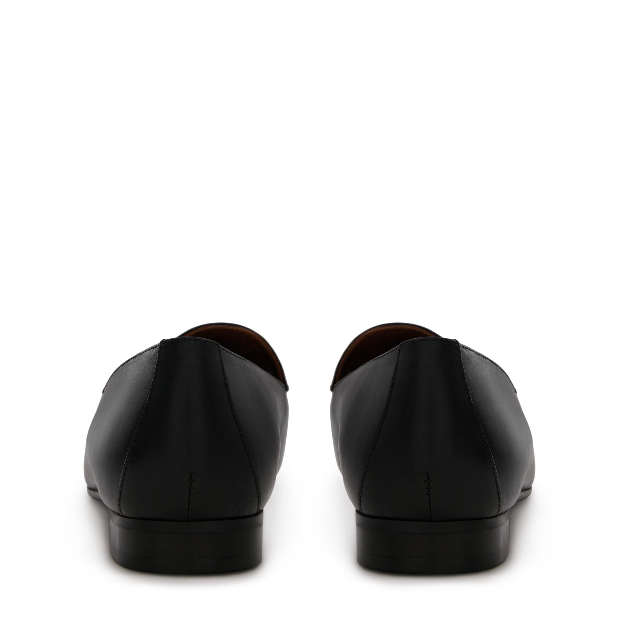 Isabel Bernard Vendôme Fleur Zwarte Leren Loafers Van Kalfsleer IB51000-01-36