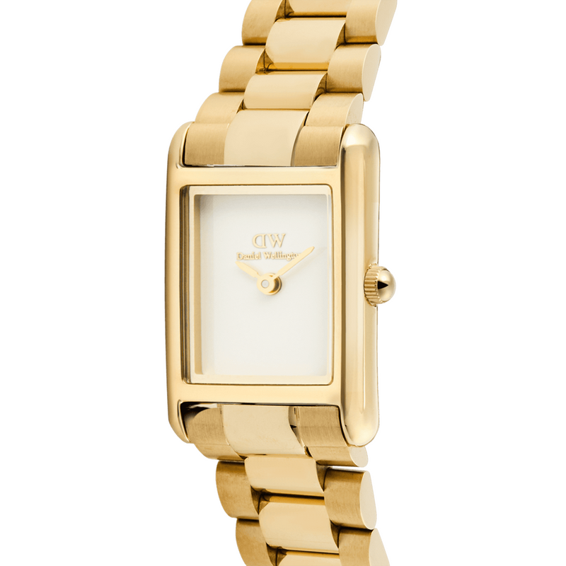 Daniel Wellington Bound Mini 3-Link Gold-coloured Women's Watch DW00100931-zoom-
