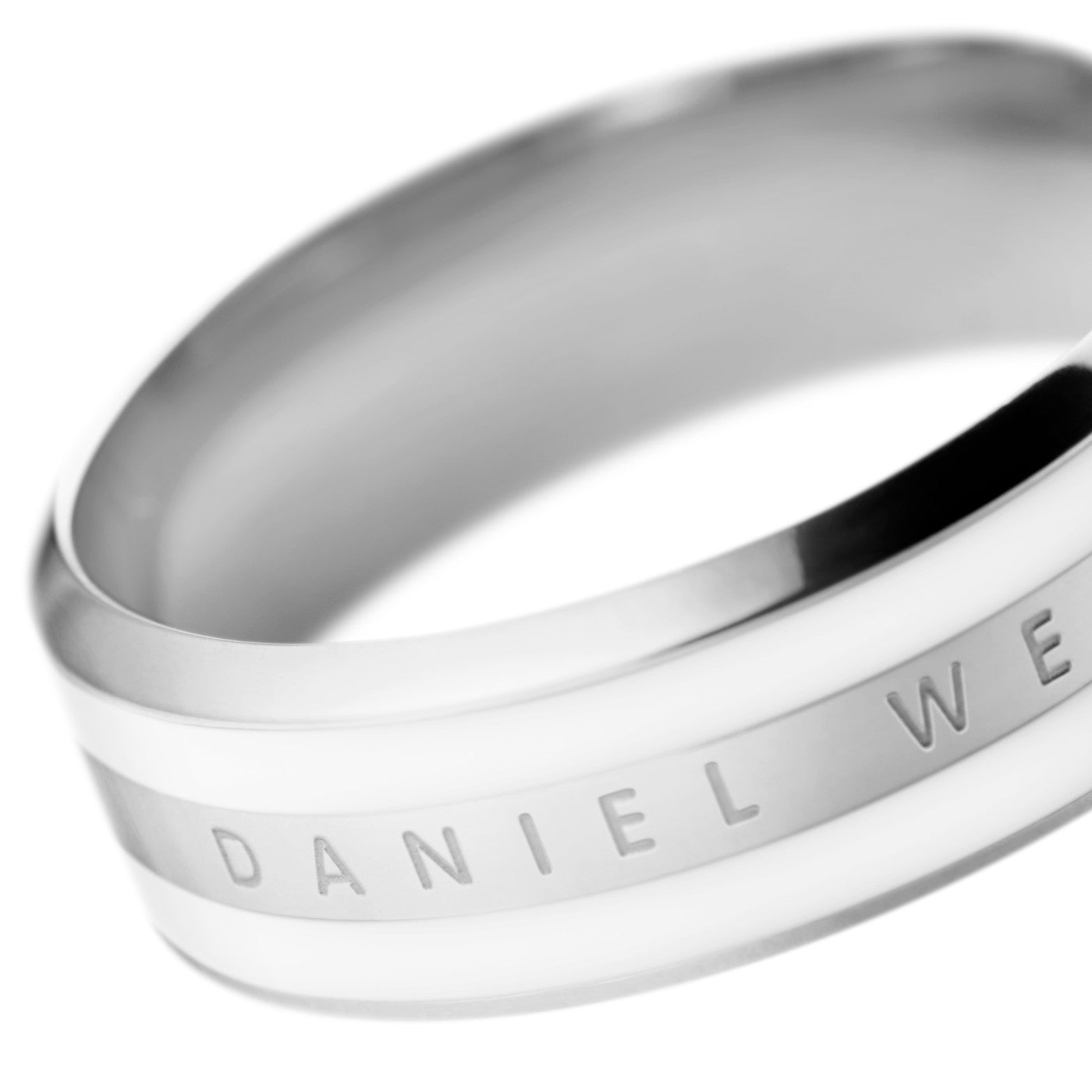 Daniel Wellington Classic Satin White Ring DW00400046 (size: 48)