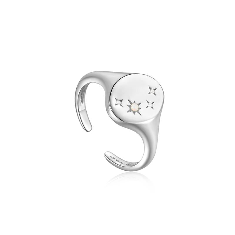 Ania Haie Rising Star 925 Sterling Silver Ring 2002-AH-R034-02H