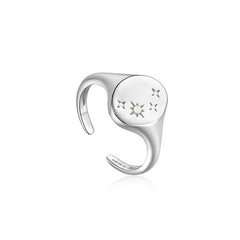 Ania Haie Rising Star 925 Sterling Silver Ring 2002-AH-R034-02H