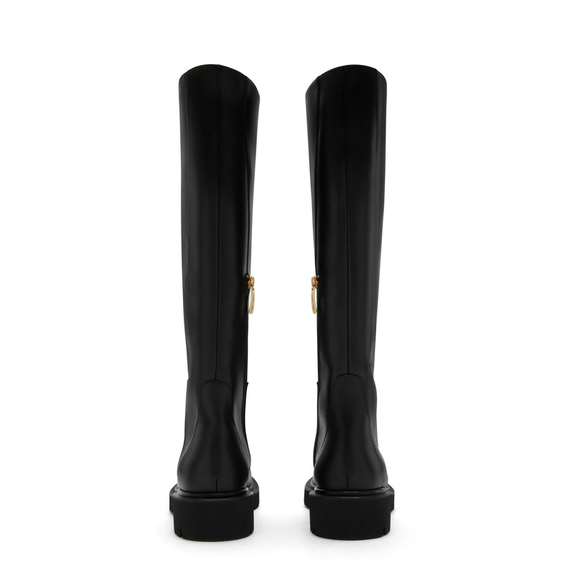 Isabel Bernard Vendôme Riva Black Calfskin Laarzen IB54004-01-42-zoom-