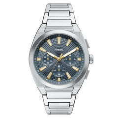Fossil Everett Round Blue Dial Watch FS6154