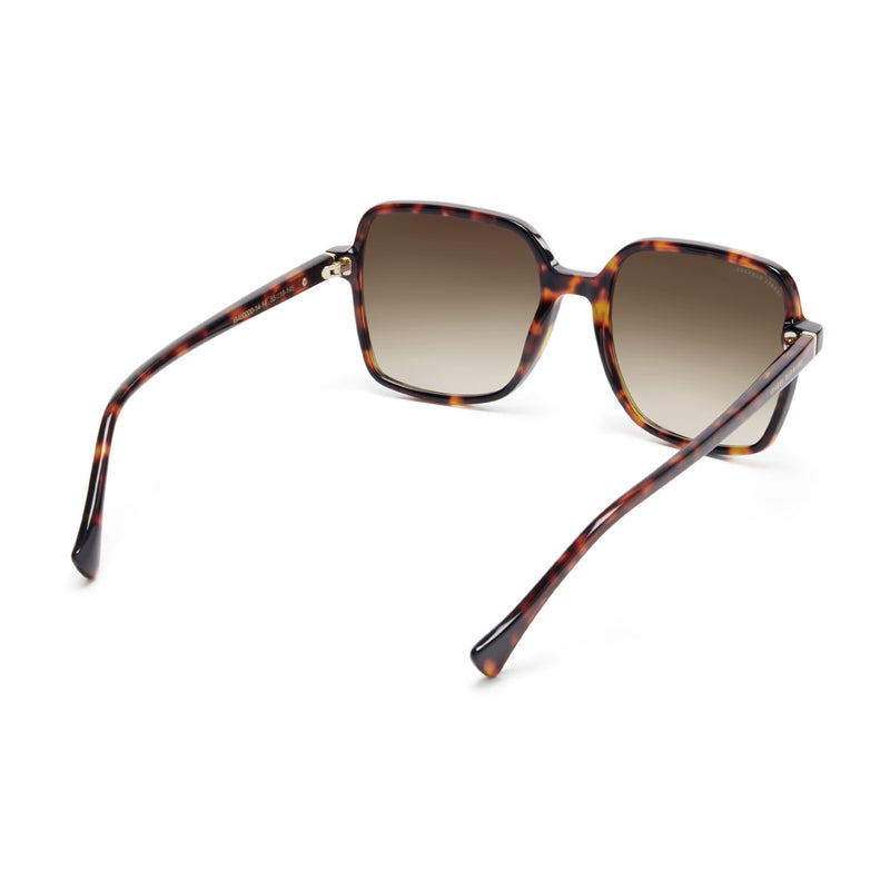 Isabel Bernard La Villette Rene Brown Tortoise Vierkante Sunglasses IB400000-14-14-zoom-