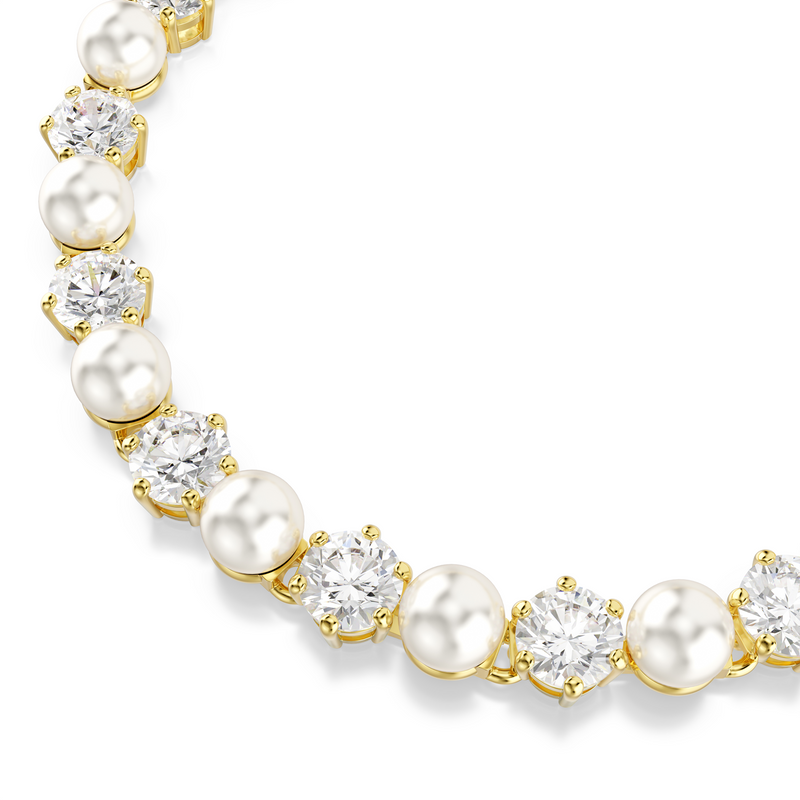 Swarovski Matrix Gold Plated Bracelet 5742026-zoom-