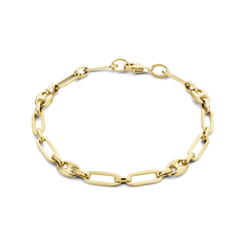 Isabel Bernard Aidee Demie 14 Carat Golden Chain bracelet IB320095-zoom-