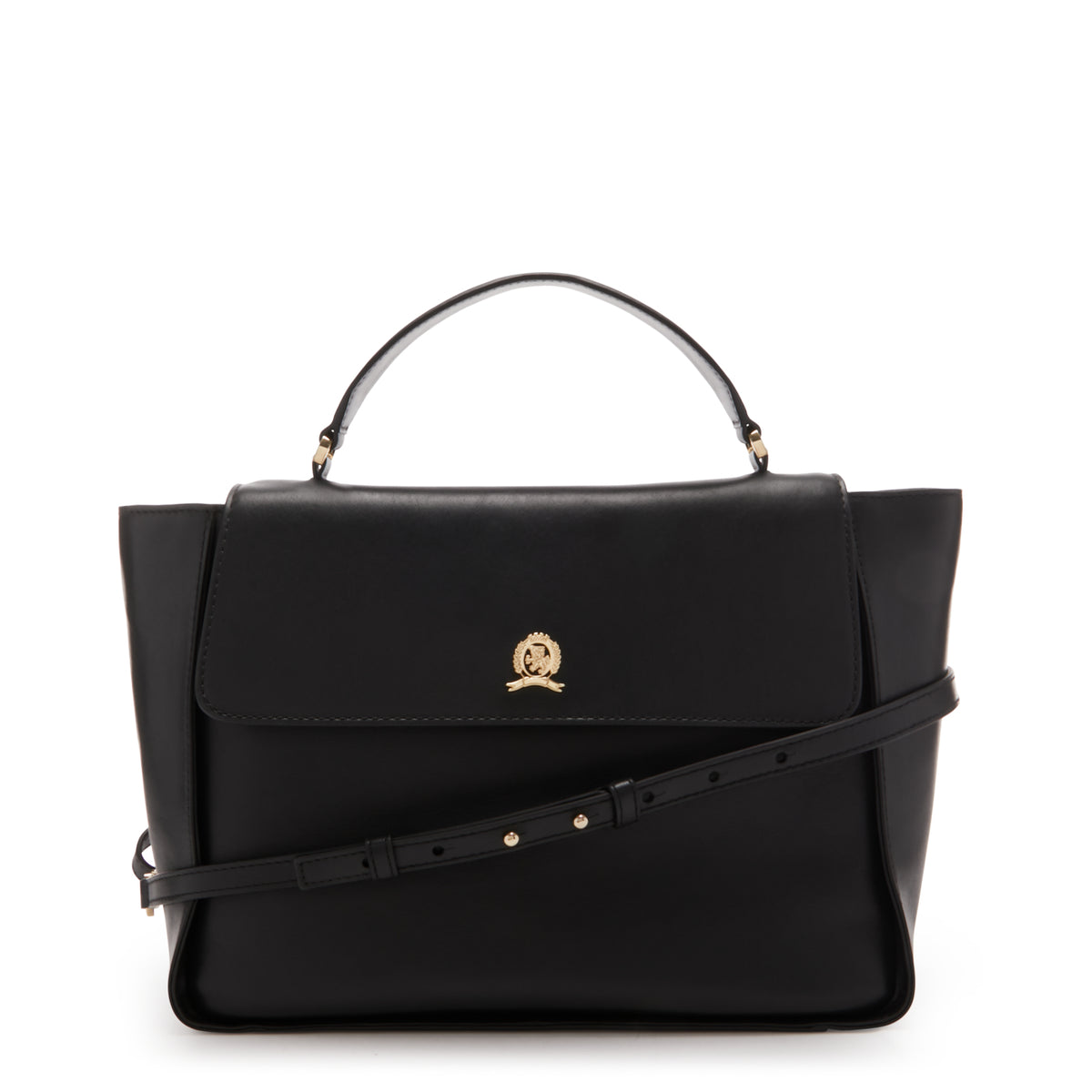 Tommy Hilfiger Crest Black Handbag AW0AW15702BDS