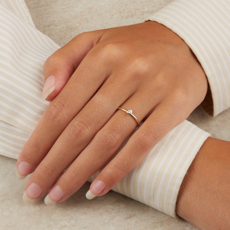 Blush 14 Carat Gold Ring 1198YZI/46 (size: 46)-zoom-