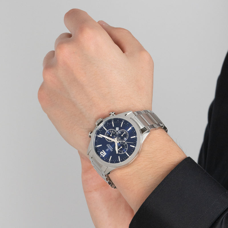Festina Timeless Chrono Silver Watch F20343/7-zoom-