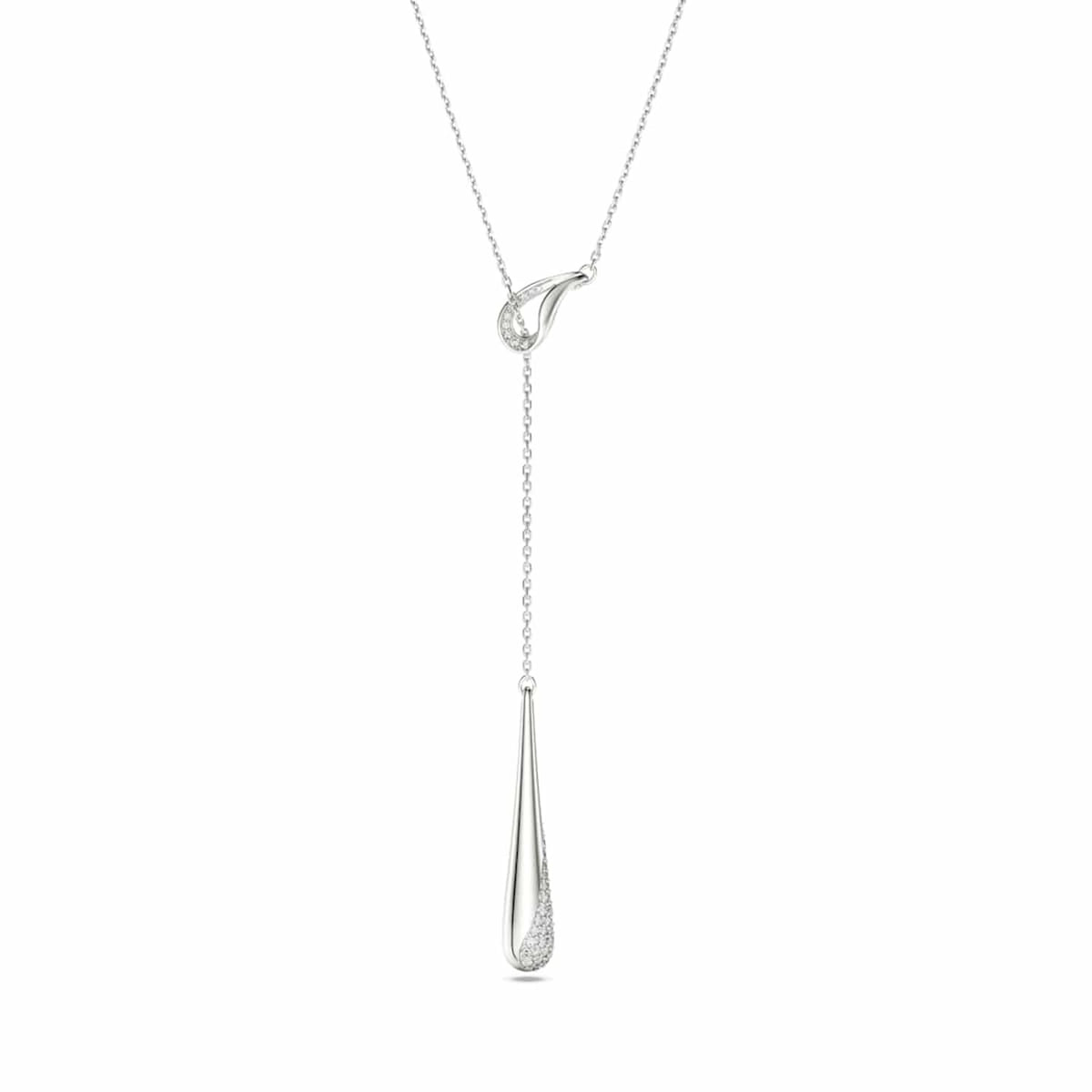 Swarovski Classica Sterling Silver Y Necklace 5741221