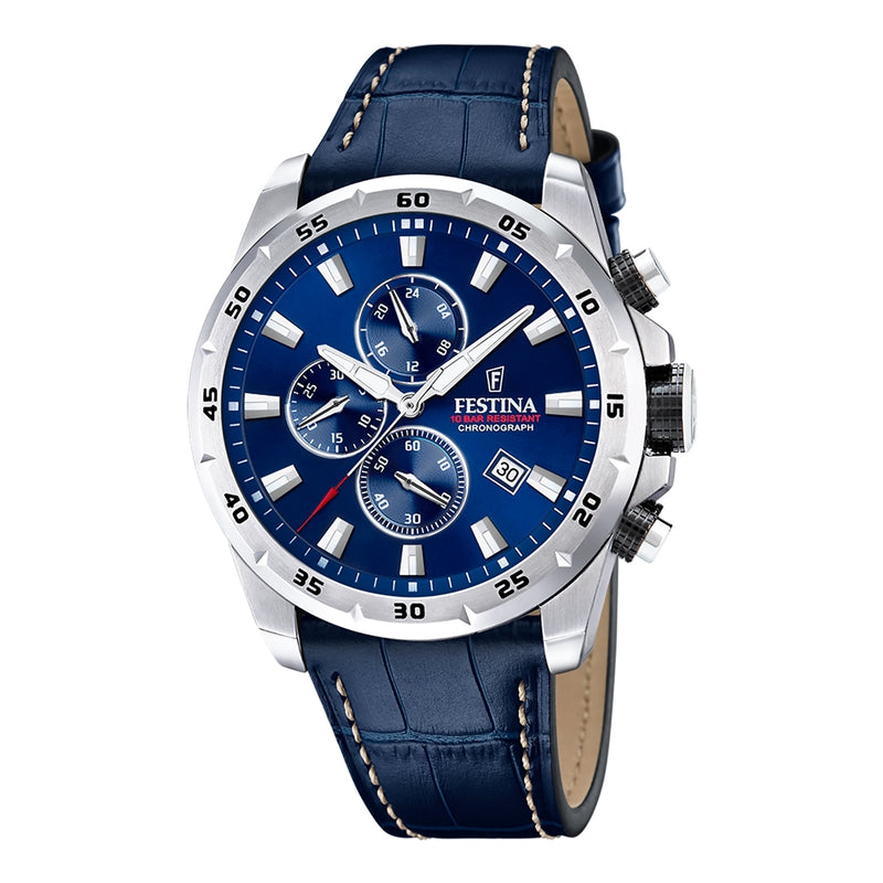 Festina Timeless Chrono Blue Watch F20692/2-zoom-