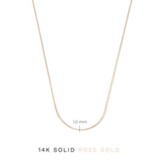 Isabel Bernard La Concorde Nicole 14 Carat Rosegold Necklace IB340120