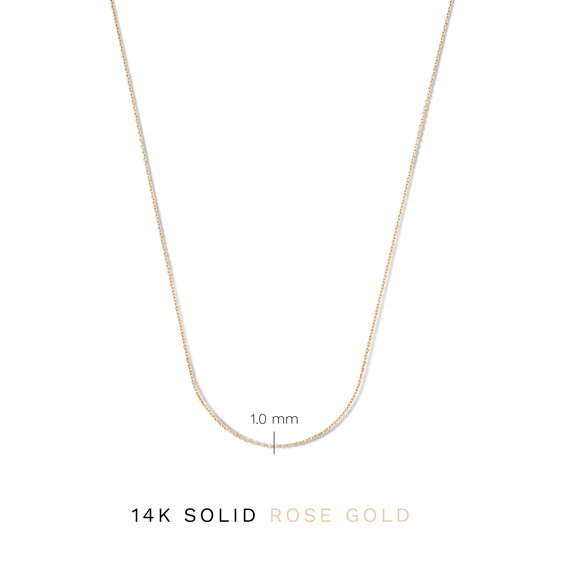 Isabel Bernard La Concorde Nicole 14 Carat Rosegold Necklace IB340120
