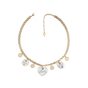 Guess Vintage Gold Necklace JUBN05145JWYGWHT-U