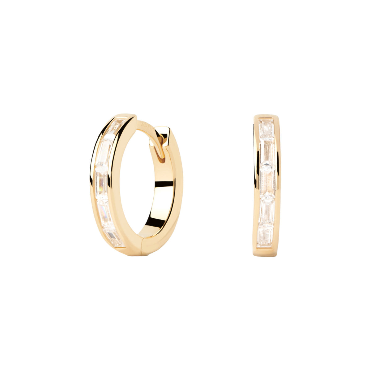 P D Paola The New Essentials 18 karat gold plated Earrings AR01-960-U