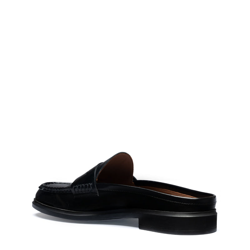 Vendôme Blandine black spazzolato leather mules IB51016-601-35-zoom-