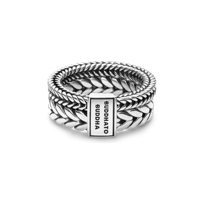 Buddha to Buddha Barbara Double Ring 609 (size: 16)-zoom-