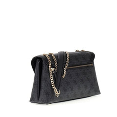 Guess Lindsey Coal Logo Lindsey Convertible Crossbody Bag HWSG97-49210-CLO