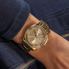 Guess Ritzy Gold Watch GW0685L2