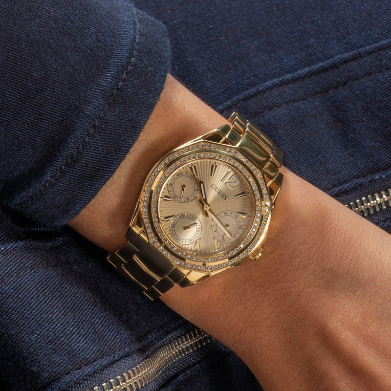 Guess Ritzy Gold Watch GW0685L2-zoom-