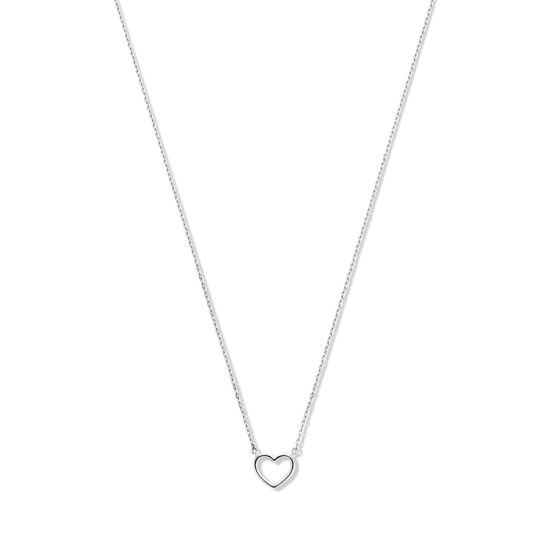 Isabel Bernard Saint Germain Amore 14 Carat White Golden Necklace IB340076-zoom-