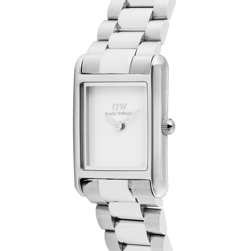 Daniel Wellington Bound Mini 3-Link Silver Women's Watch DW00100930-zoom-